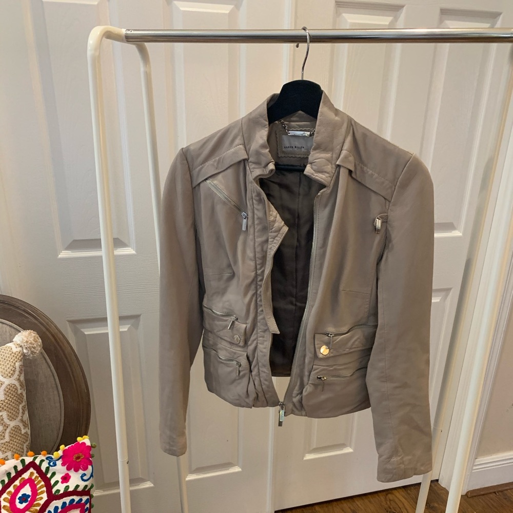 Karen Millen Genuine Leather Jacket